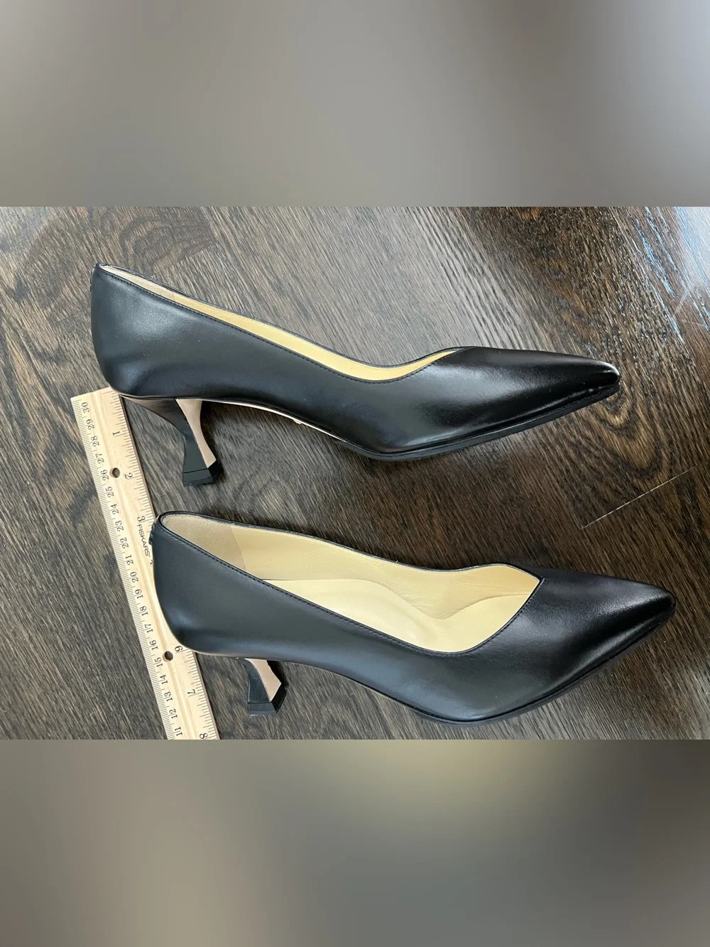 [Never Worn] Sarah Flint Perfect Kitten Pump 50 in Black Calf Sz US 7 (IT37)